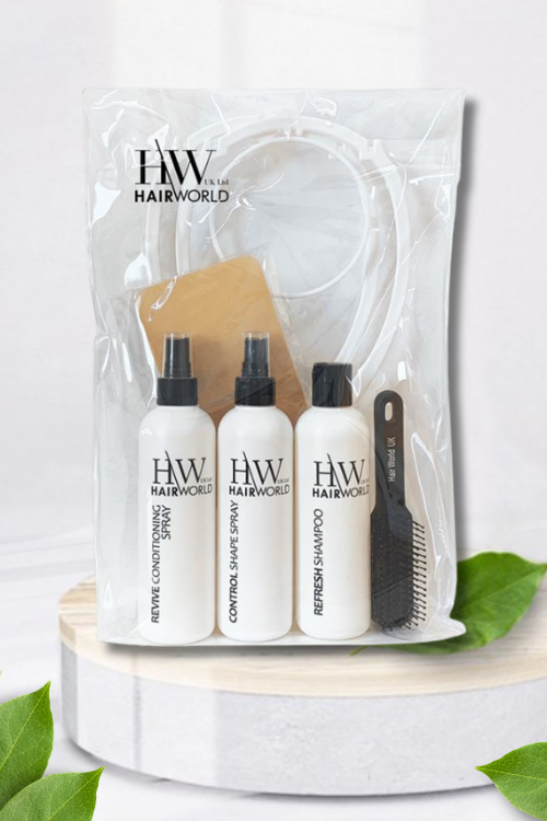 Wig care pack for synthetic wigs